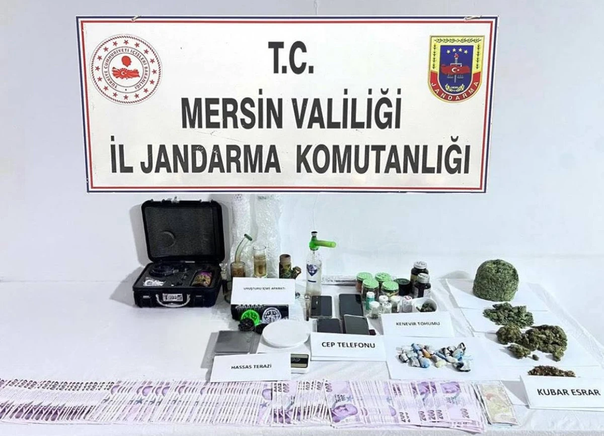 Mersin&rsquo;in Silifke il&ccedil;esinde uyuşturucu operasyonu: 2 ş&uuml;pheli tutuklandı
