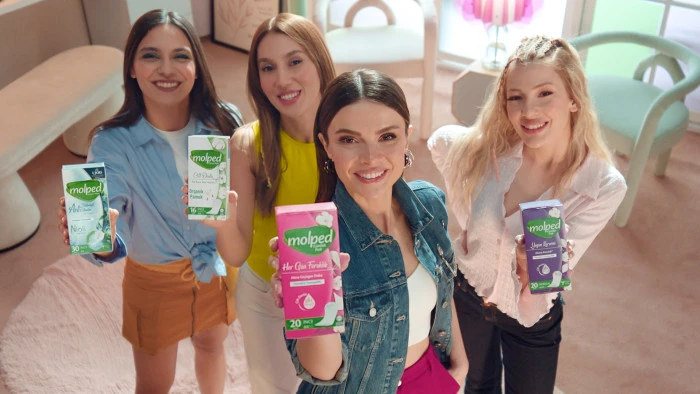 Molped&rsquo;in Sinem &Uuml;nsal&rsquo;lı yeni reklam filmi yayında