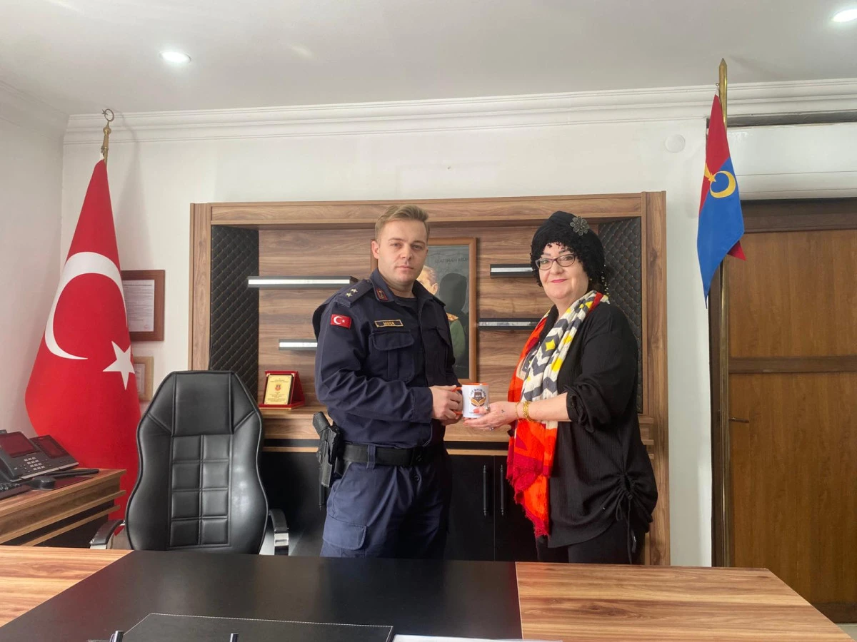 Mut Basın Mensupları Derneği&rsquo;nden Jandarmaya Ziyaret