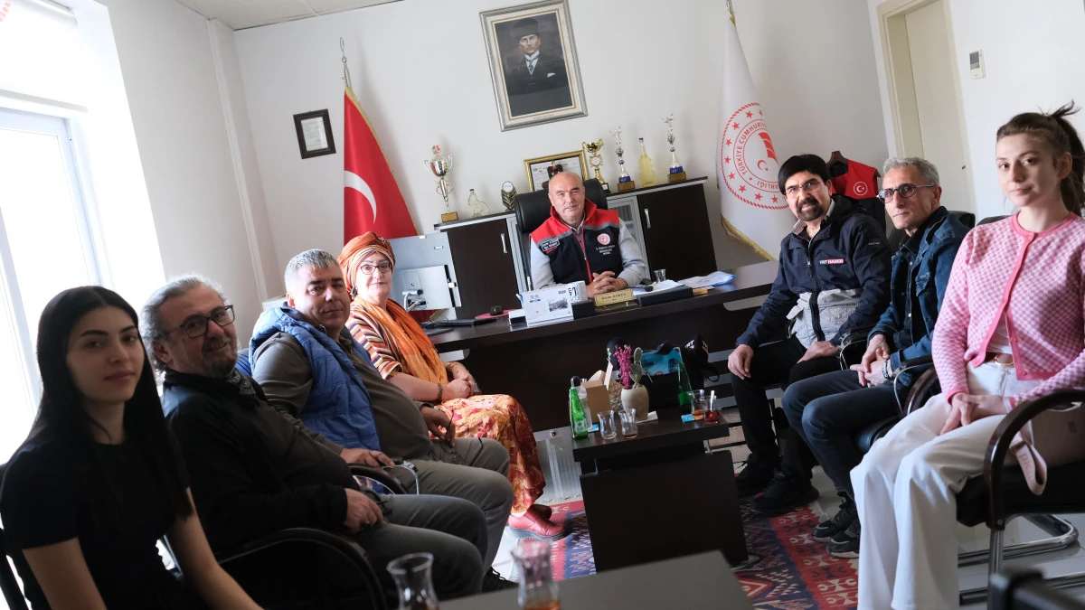 Mut Basın Mensupları Derneği&rsquo;nden kurum ziyaretleri