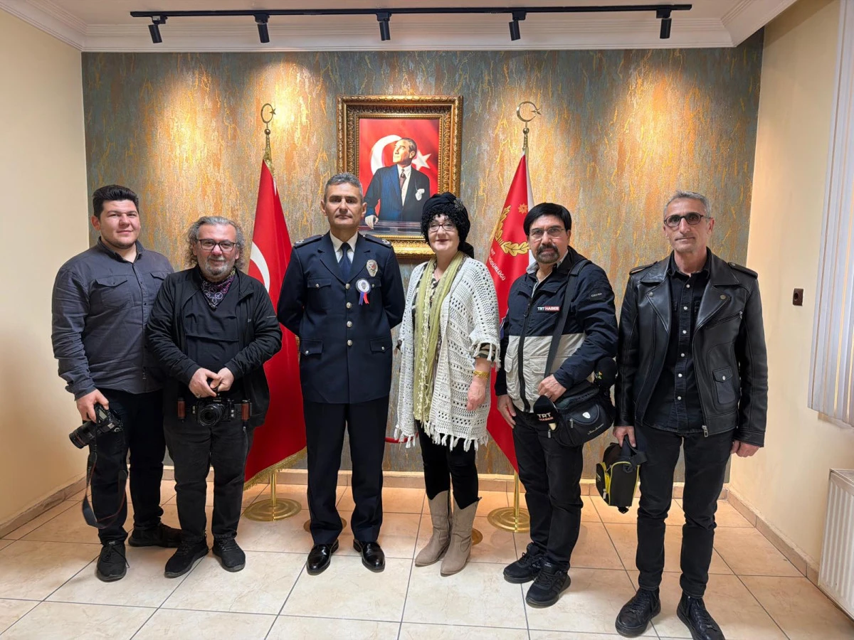 Mut basın mensuplarından emniyete polis haftası ziyareti