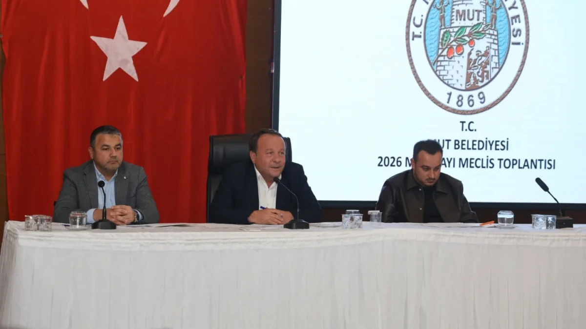 Mut Belediyesi Mayıs Ayı Meclis Toplantısı ger&ccedil;ekleştirildi