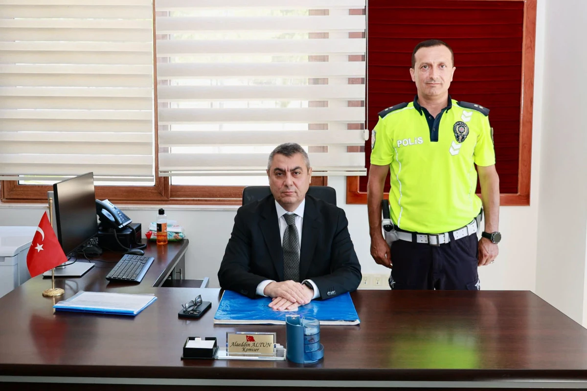 Mut B&ouml;lge Trafik İstasyon Amirliği'ne ziyaret