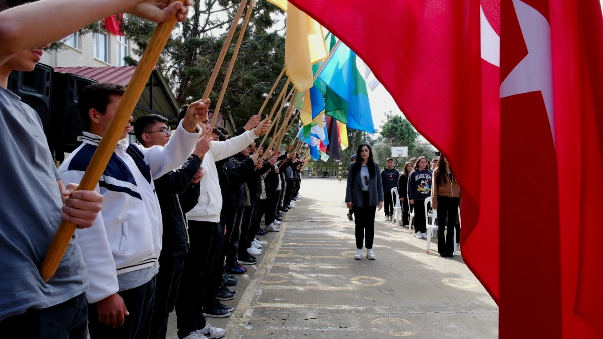 Mut Mesleki ve Teknik Anadolu Lisesi&rsquo;nde Nevruz coşkusu