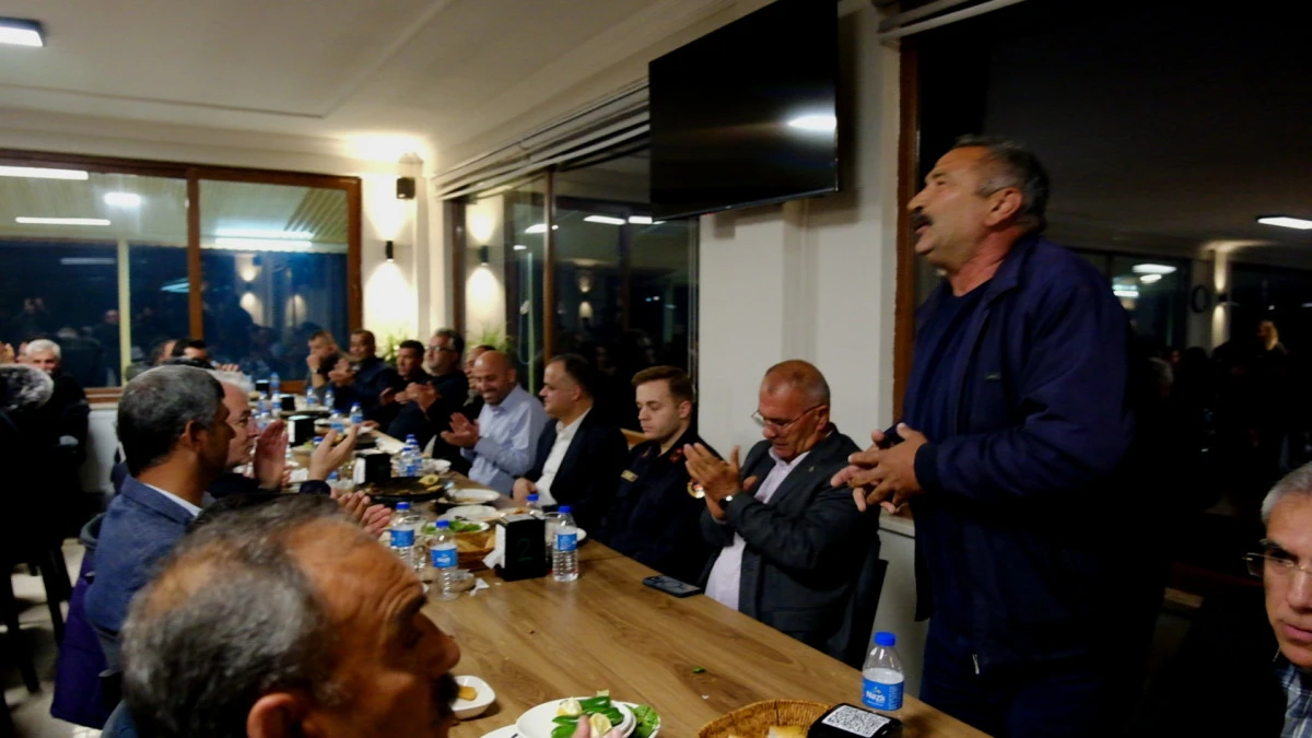 Mut Ziraat Odası delegelerle iftarda buluştu