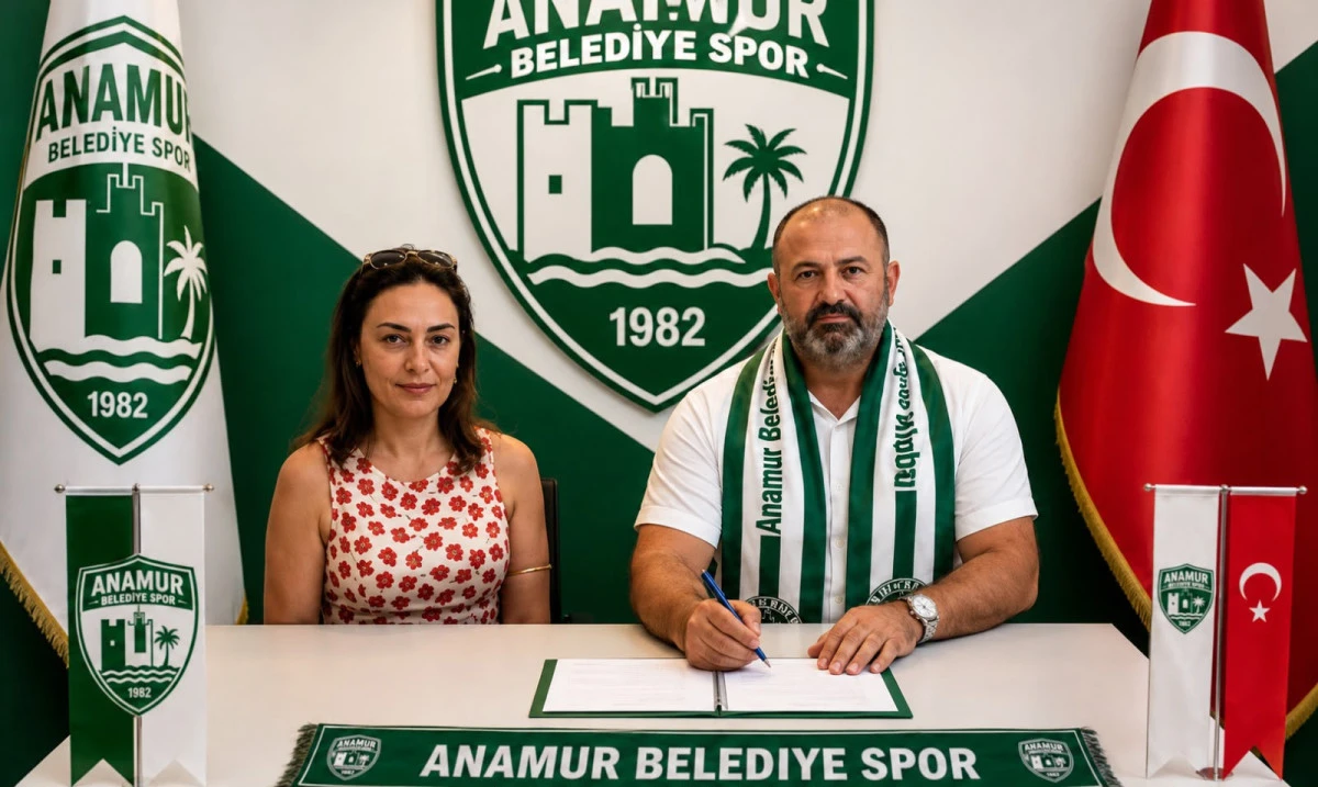 Mutlu teknik direkt&ouml;r Onur &Ccedil;alıkuşu, Anamur Belediye Spor&rsquo;un başına ge&ccedil;ti