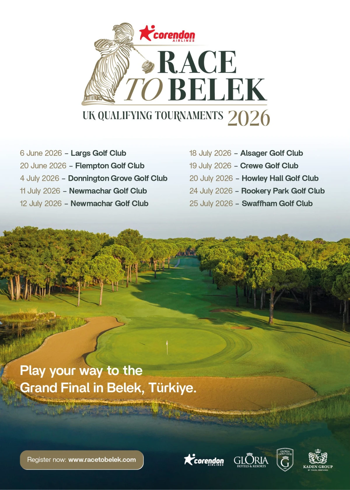 &ldquo;Race to Belek&rdquo; turnuvası i&ccedil;in geri sayım başladı