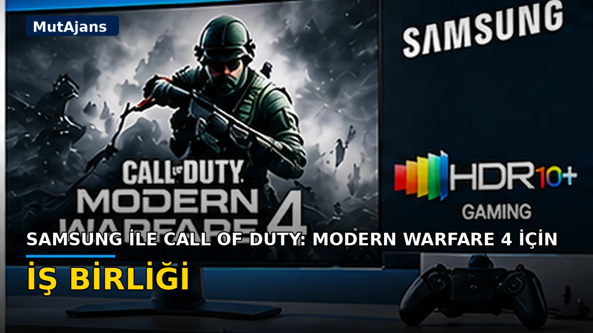 Samsung ile Call of Duty: Modern Warfare 4 i&ccedil;in iş birliği