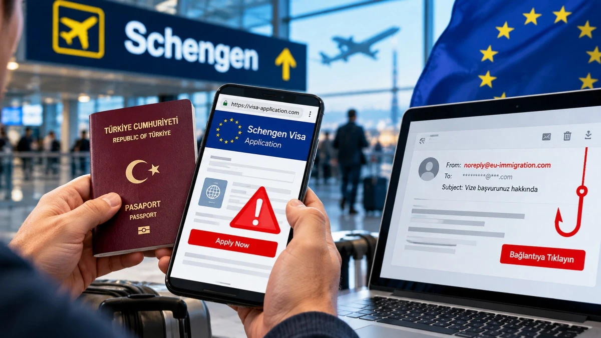 Schengen yolcularını hedef alan sahte internet sitelerine karşı uyarı