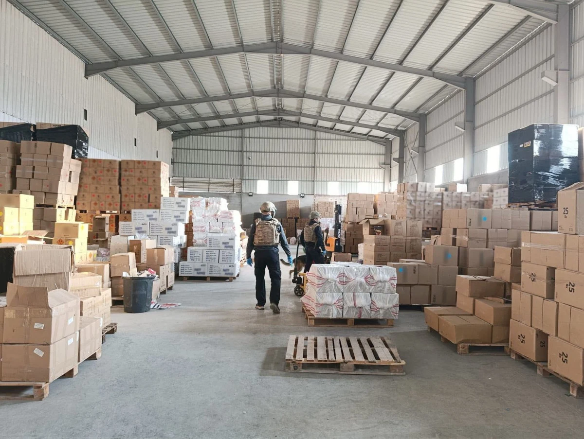 Silifke'de jandarmadan patlayıcı madde operasyonu 