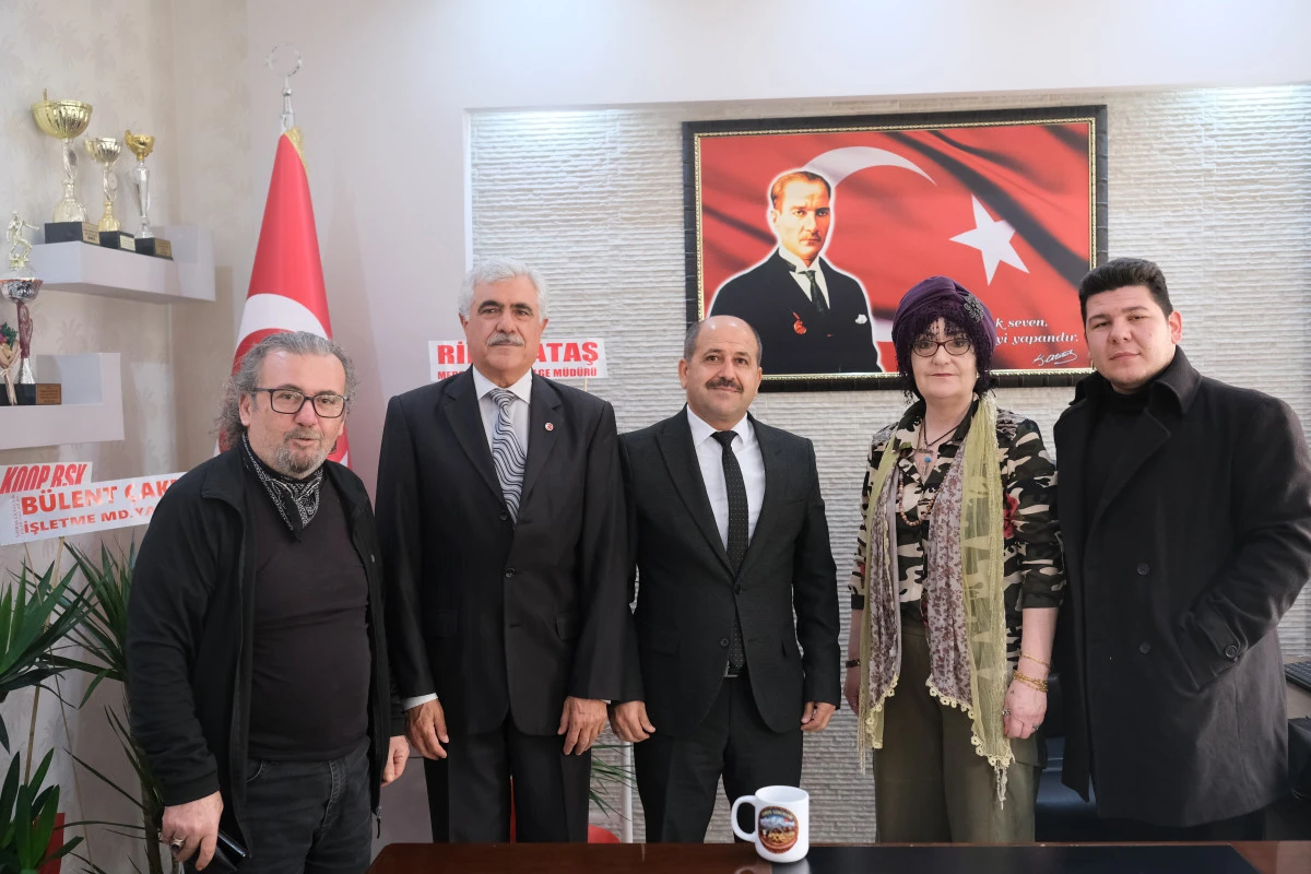 Toros Y&ouml;r&uuml;kleri Derneği&rsquo;nden yeni m&uuml;d&uuml;re ve esnaf odasına ziyaret