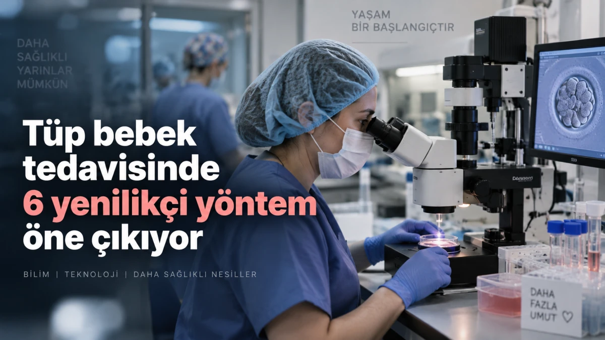 T&uuml;p bebek tedavisinde 6 yenilik&ccedil;i y&ouml;ntem &ouml;ne &ccedil;ıkıyor