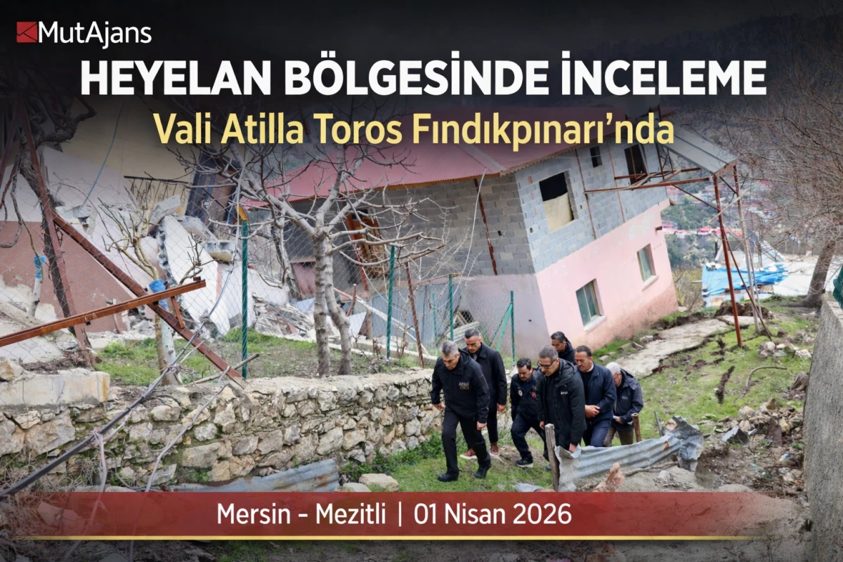 Vali Atilla Toros Fındıkpınarı&rsquo;nda heyelan b&ouml;lgesini inceledi